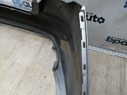 AA046119; Бампер задний; без паркт. (86611-4Y000) для Kia Rio III Sedan (2011- 2015)/БУ; Оригинал; Р1, Мелкий дефект; 