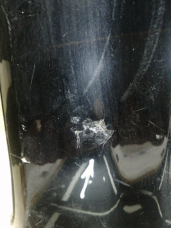 AA046257; Бампер задний; без паркт. (BS71-F17906-A) для Ford Mondeo Sedan IV рест. (2010- 2014)/БУ; Оригинал; Р1, Мелкий дефект; 