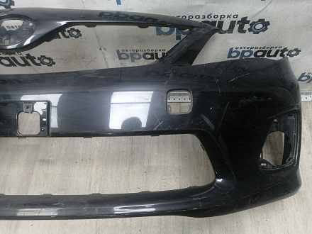 AA045987; Бампер передний; без паркт.; без омыват. (52119-12C70) для Toyota Corolla 150 рест. (2010-2013)/БУ; Оригинал; Р2, Удовлетворительное; 