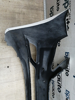 BA000150; Бампер передний; без паркт.; без омыват. (86511-3S500) для Hyundai Sonata VI (YF) (2010-2014)/БУ; Оригинал; Р1, Мелкий дефект; 