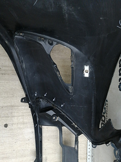 BA000267; Бампер передний; под паркт.; без омыват. (52119-33A30) для Lexus ES VI рест. (2015 - 2018)/БУ; Оригинал; Р1, Мелкий дефект; 