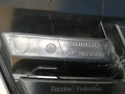 Решетка радиатора Фольксваген Polo V Sedan 2010-2014, б/у, фото 11