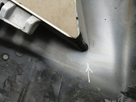 AA045915; Бампер передний; без паркт.; без омыват. (52119-02A90) для Toyota Auris I рест. (2010- 2013)/БУ; Оригинал; Р1, Мелкий дефект; 