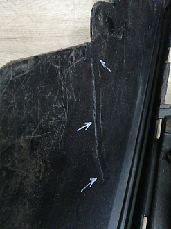 AA045624; Бампер передний, S-line; под паркт.; под омыват. (8T0 807 437 AM) для Audi A5/БУ; Оригинал; Р2, Удовлетворительное; 