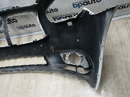 AA045851; Бампер передний; под паркт.; под омыват. (62022-3JA0H) для Infiniti/БУ; Оригинал; Р1, Мелкий дефект; 