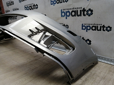 AA044678; Бампер передний, Sport-Style; без паркт.; под омыват. (5NU807221) для Volkswagen Tiguan I рест. (2011- 2016)/БУ; Оригинал; Р1, Мелкий дефект; 