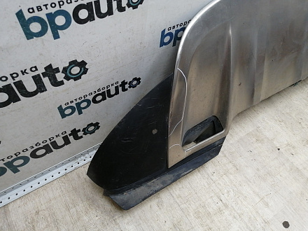 AA045346; Юбка переднего бампера (7P5807061) для Porsche Cayenne II (958) (2010-2014)/БУ; Оригинал; Р1, Мелкий дефект; 