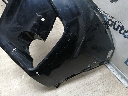 AA045972; Бампер передний; под паркт.; без омыват. (52119-0E350) для Toyota Highlander III рест. (2016 — 2019)/БУ; Оригинал; Р2, Удовлетворительное; 