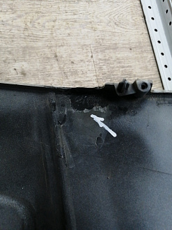 AA045811; Бампер передний,  S-line; без паркт.; под омыват. (8U0 807 437 D) для Audi Q3 I (2011-2014)/БУ; Оригинал; Р1, Мелкий дефект; 