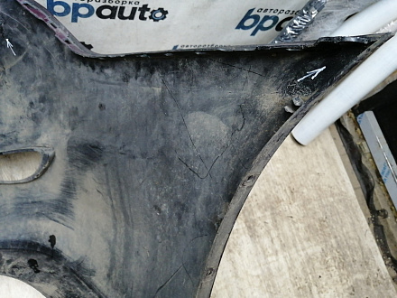 BA000142; Бампер задний; без паркт. (86611-4L000) для Hyundai/БУ; Оригинал; Р1, Мелкий дефект; 