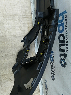 AA045876; Бампер передний; под паркт.; под омыват. (J8A2-17F003-GAW) для Land Rover Range Rover Velar L560 (2017 - 2023)/БУ; Оригинал; Р1, Мелкий дефект; 