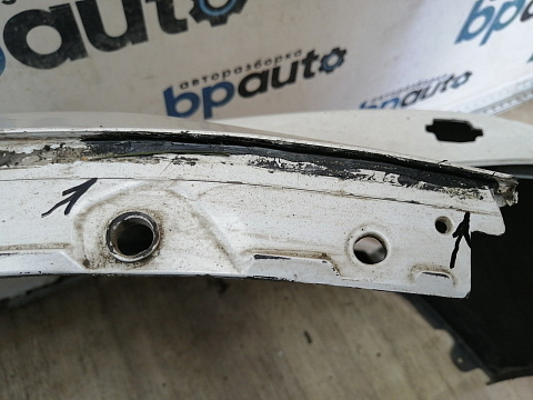 Фотография детали AA044825; Бампер передний; под паркт.; под омыват. (52119-0F090) для Toyota Verso I (2009- 2012)/БУ; Оригинал; Р2, Удовлетворительное; . Фото номер 17