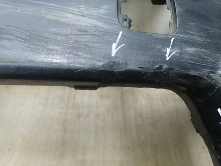 AA045990; Бампер передний; без паркт.; без омыват. (52119-12C70) для Toyota Corolla 150 рест. (2010-2013)/БУ; Оригинал; Р2, Удовлетворительное; 