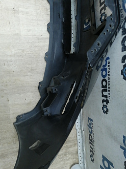 BA000215; Бампер передний; без паркт.; под омыват. (62022-4HB0H) для Infiniti Q50 (2013-2017)/БУ; Оригинал; Р1, Мелкий дефект; 