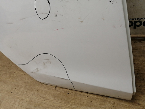 Фотография детали AA042728; Дверь задняя правая (BBY27202) для Mazda 3 BL/БУ; Оригинал; Р2, Удовлетворительное; . Фото номер 7