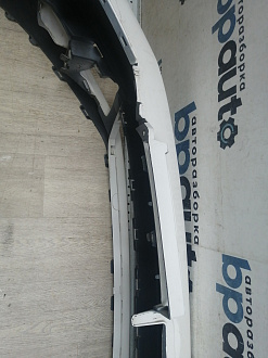 AA045981; Бампер передний; под паркт.; под омыват. (5K0807221) для Volkswagen Golf/БУ; Оригинал; Р1, Мелкий дефект; 