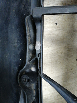 AA045302; Бампер передний; под паркт.; под омыват. (51117178068) для BMW 5 серия Е60 Е61/БУ; Оригинал; Р1, Мелкий дефект; 