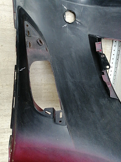 AA045678; Бампер передний; без паркт.; без омыват. (52119-02680) для Toyota Auris I (2007- 2010)/БУ; Оригинал; Р1, Мелкий дефект; 