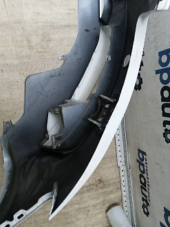 AA045675; Бампер передний; без паркт.; под омыват. (8K0 807 437 A) для Audi A4 B8/БУ; Оригинал; Р1, Мелкий дефект; 