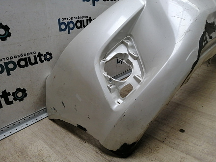AA044787; Бампер передний; без паркт.; под омыват. (52119-0K840) для Toyota Hilux VIII (2015 - 2020)/БУ; Оригинал; Р2, Удовлетворительное; 