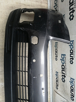 AA045950; Бампер передний; под паркт.; под омыват. (52119-0E220) для Toyota Highlander III (2014 — 2016)/БУ; Оригинал; Р1, Мелкий дефект; 