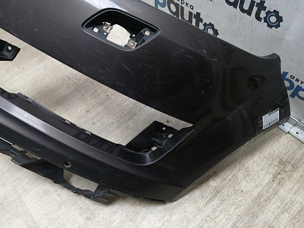 AA045517; Бампер передний; под паркт.; под омыват. (4L0 807 437 H) для Audi Q7 I рест. (2010-2015)/БУ; Оригинал; Р1, Мелкий дефект; 