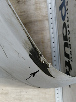 AA045369; Бампер передний; без паркт.; без омыват. (13225746) для Opel Astra/БУ; Оригинал; Р2, Удовлетворительное; 