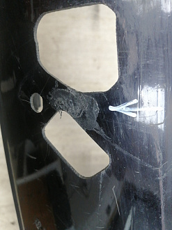 BA000216; Бампер передний; под паркт.; под омыват. (62022-1ME0H) для Infiniti/БУ; Оригинал; Р2, Удовлетворительное; 