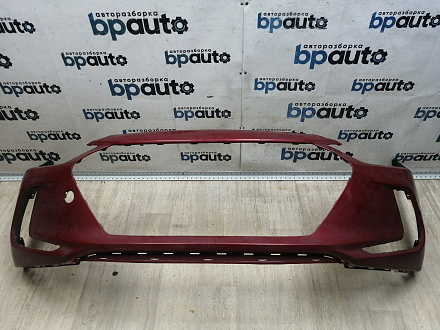 AA046274; Бампер передний; без паркт.; без омыват. (86511-F2000) для Hyundai Elantra VI (AD) (2016-2018)/БУ; Оригинал; Р2, Удовлетворительное; 