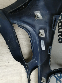 AA046175; Бампер передний; под паркт.; без омыват. (A2058850525) для Mercedes-Benz C-klasse IV (W205) (2014-2018)/БУ; Оригинал; Р1, Мелкий дефект; 