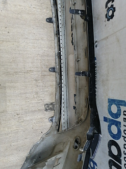 AA046127; Бампер передний; без паркт.; без омыват. (7S71-17757-A) для Ford Mondeo/БУ; Оригинал; Р1, Мелкий дефект; 