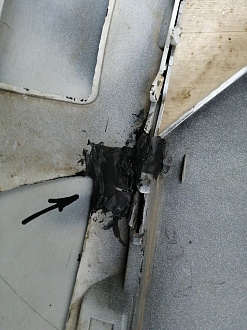 AA045930; Бампер передний; без паркт.; без омыват. (2803105XST01A) для Haval Jolion I (2021-2023)/БУ; Оригинал; Р2, Удовлетворительное; 