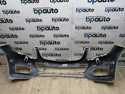 AA045431; Бампер передний; под паркт.; под омыват. (A2048855238) для Mercedes-Benz GLK-klasse I (X204) (2012-2015)/БУ; Оригинал; Р1, Мелкий дефект; 