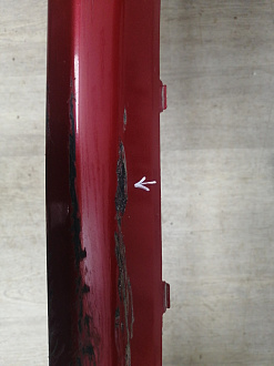 BA000181; Бампер передний; без паркт.; под омыват. (52119-05190) для Toyota Avensis/БУ; Оригинал; Р2, Удовлетворительное; 