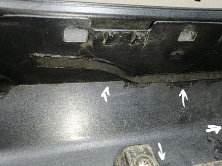 AA045417; Бампер задний; без паркт. (86611-M0000) для Hyundai Creta I (2016-2021)/БУ; Оригинал; Р1, Мелкий дефект; 