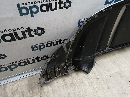 AA045346; Юбка переднего бампера (7P5807061) для Porsche Cayenne II (958) (2010-2014)/БУ; Оригинал; Р1, Мелкий дефект; 