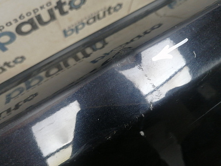 BA000238; Бампер задний; под паркт. (BS71-F17906-A) для Ford Mondeo Sedan IV рест. (2010- 2014)/БУ; Оригинал; Р1, Мелкий дефект; 