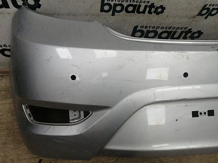 AA028619; Бампер задний; под паркт. (86611-4L200) для Hyundai Solaris I HB (2010- 2014)/БУ; Оригинал; Р1, Мелкий дефект; 
