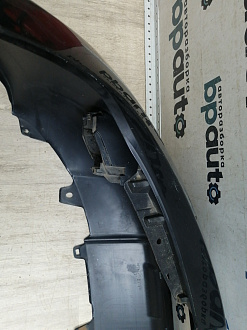 AA046165; Бампер передний; под паркт.; под омыват. (52119-60E01) для Toyota Land Cruiser Prado 150 (2010 — 2013)/БУ; Оригинал; Р1, Мелкий дефект; 