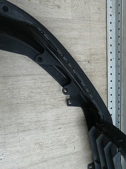 AA046000; Юбка переднего бампера (52129-0E010) для Toyota Highlander III (2014 — 2016)/БУ; Оригинал; Р2, Удовлетворительное; 