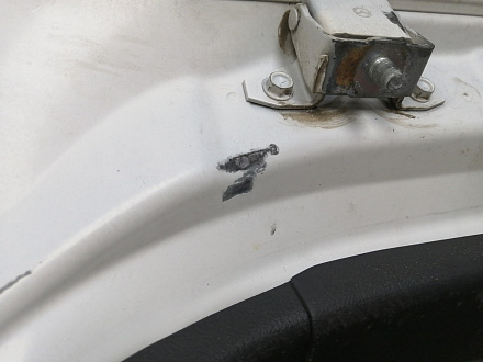 AA045283; Крышка багажника (BBY1-6202X) для Mazda 3 BL/БУ; Оригинал; Р0, Хорошее; (34K) Белый перламутр