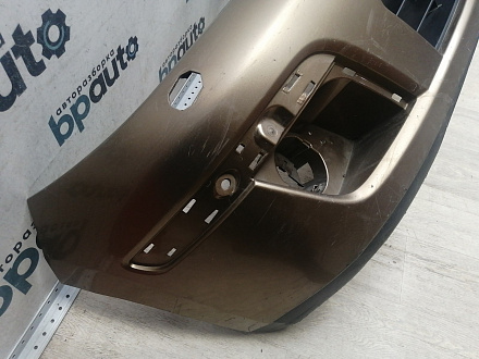 AA045992; Бампер передний; без паркт.; под омыват. (62022-EM00H) для Nissan Tiida/БУ; Оригинал; Р1, Мелкий дефект; 