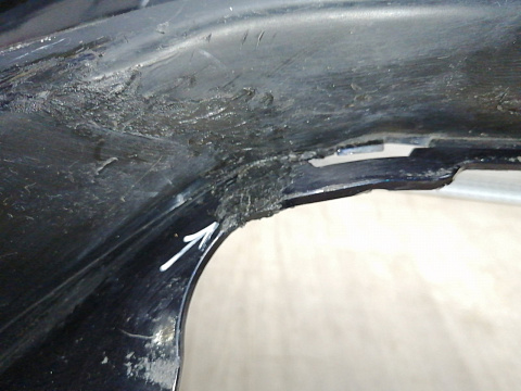 Фотография детали AA045390; Бампер передний; под паркт.; без омыват. (84393328) для Cadillac Escalade V (2020—2024)/БУ; Оригинал; Р1, Мелкий дефект; . Фото номер 7