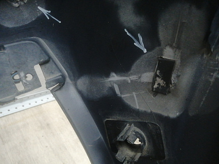 AA045761; Бампер передний, AMG; под паркт.; под омыват. (A1668856425) для Mercedes-Benz GL-klasse II (X166) (2012-2016)/БУ; Оригинал; Р1, Мелкий дефект; 