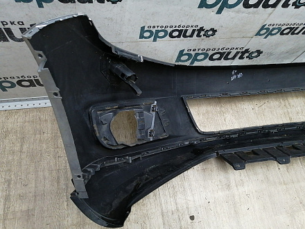AA044349; Бампер передний, Sport-Style; без паркт.; под омыват. (5NU807221) для Volkswagen Tiguan I рест. (2011- 2016)/БУ; Оригинал; Р1, Мелкий дефект; 