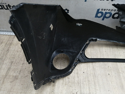 AA044524; Бампер передний; без паркт.; под омыват. (52119-4A904) для Toyota Rav4 40 (2013 — 2015)/БУ; Оригинал; Р1, Мелкий дефект; 