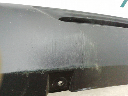AA004300; Юбка заднего бампера; под паркт. (5112 7302548) для Mini Hatch III (F56) (2014–2018)/БУ; Оригинал; Р1, Мелкий дефект; 