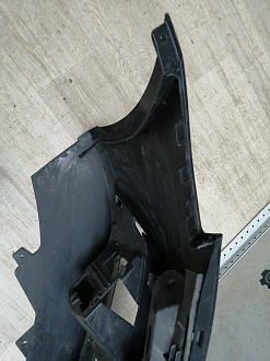 AA045632; Бампер передний, S-line; под паркт.; под омыват. (4G0 807 437 C) для Audi A6 C7/БУ; Оригинал; Р1, Мелкий дефект; 