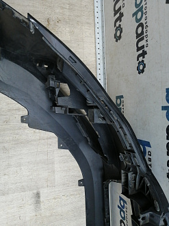 BA000172; Бампер передний; под паркт.; под омыват. (4G0 807 437) для Audi A6 C7/БУ; Оригинал; Р1, Мелкий дефект; 