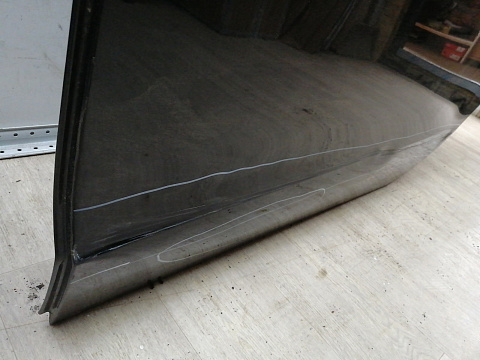 Фотография детали AA044945; Дверь задняя левая, Long (4H4833051D) для Audi A8 D4/БУ; Оригинал; Р2, Удовлетворительное; . Фото номер 4